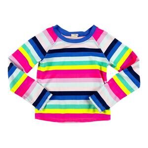 Gap Rainbow Long Sleeve Swim Rash Guard size 4